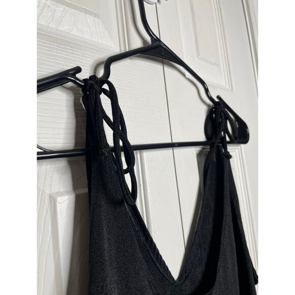 Intimately Free People Womens Black Silky Tank Top Size Large - Picture 7 of 9